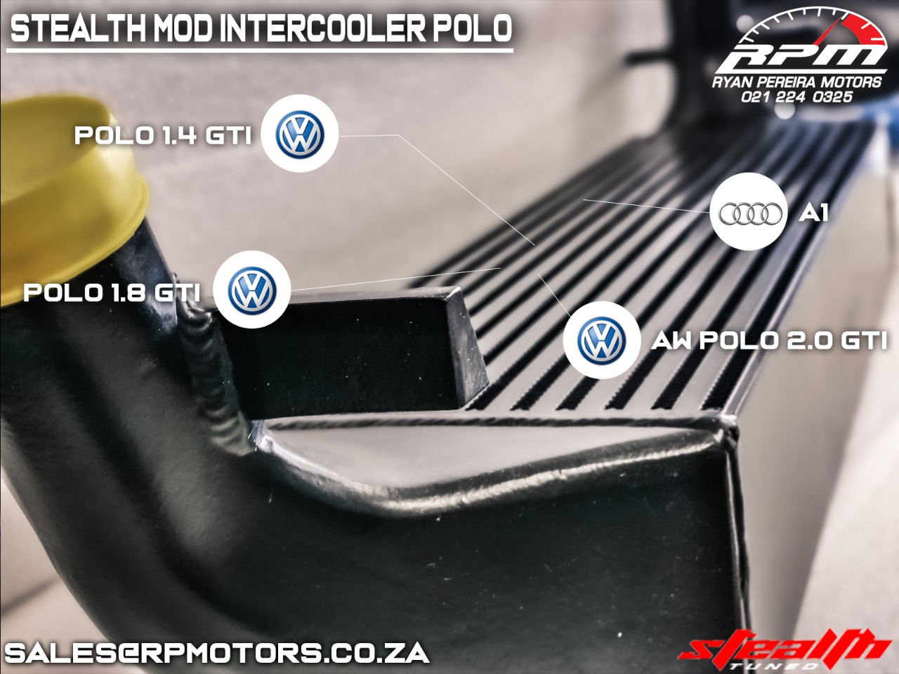 STMOD12 INTERCOOLER POLO 1.4T, 1.8T, 2.0TSI